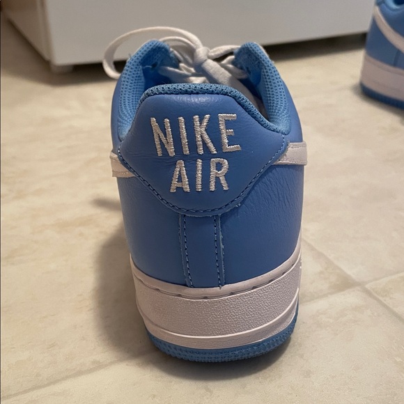 Nike Air Force One Carolina Blue men’s size 10 - Picture 4 of 16